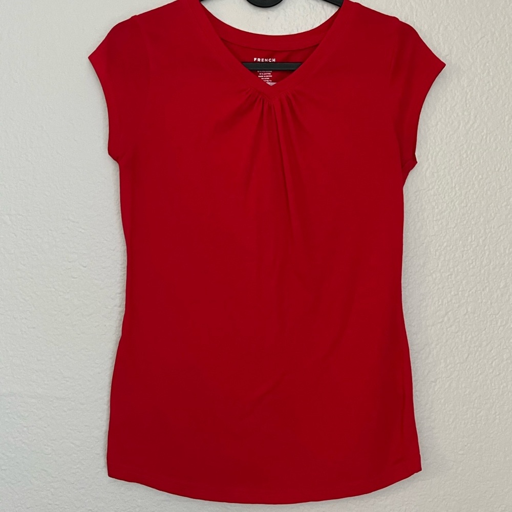 French Toast Girl Red T-shirt Size (14-16)